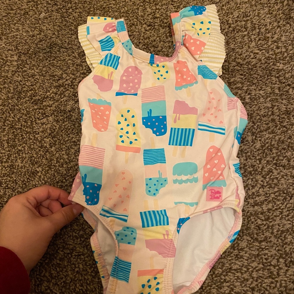 Toddler Girl Rufflebutts Swimsuit